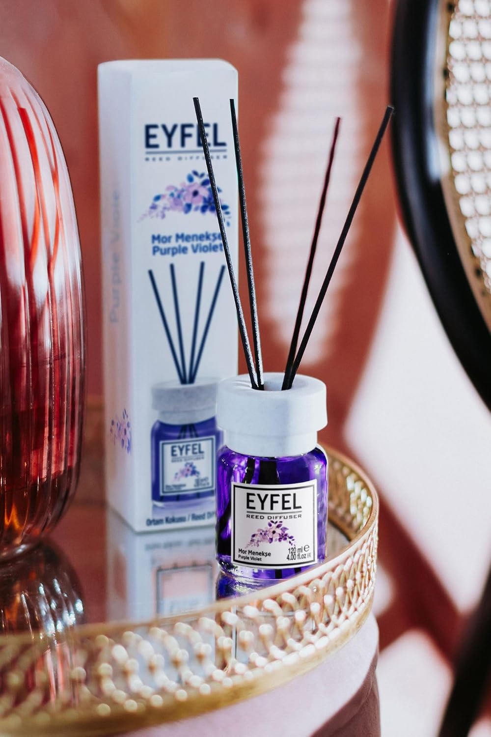 EYFEL Home Fragrance - Purple Violet 120ml (4 Fl.Oz.)