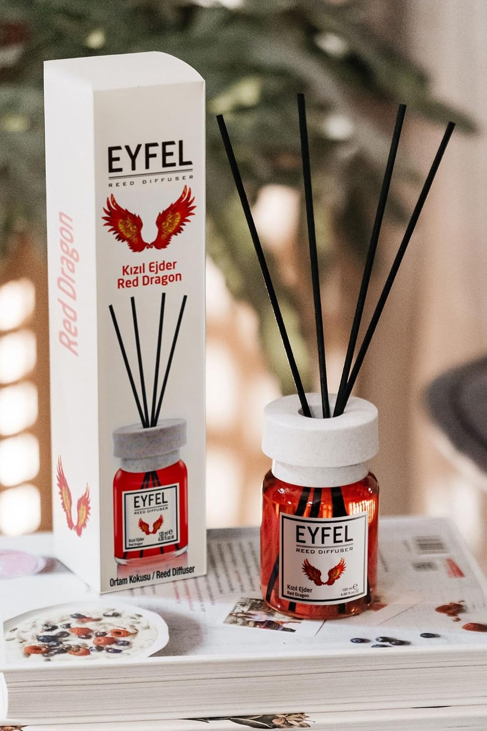 EYFEL Home Fragrance - Red Dragon 120ml (4 Fl.Oz.)
