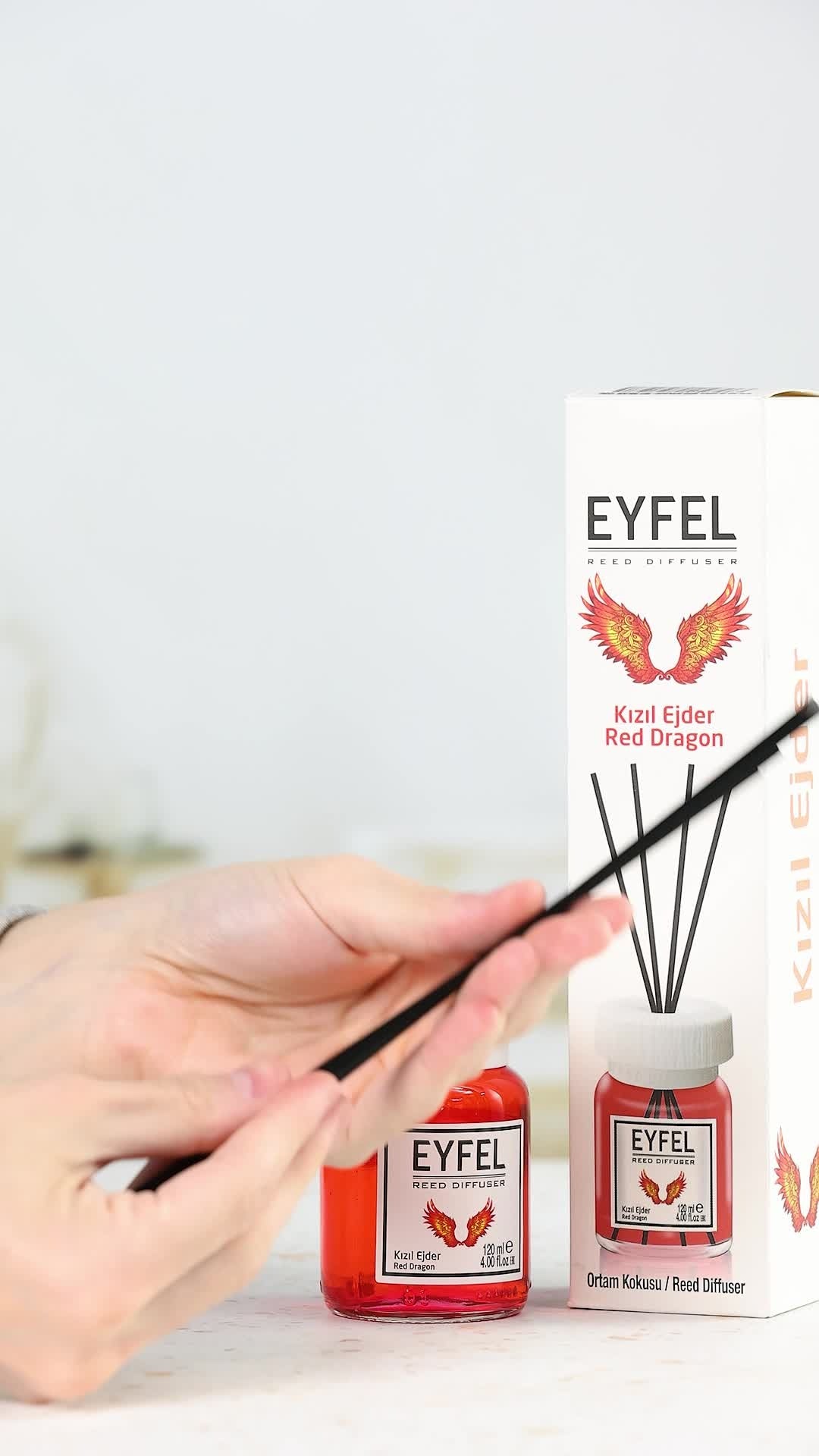 EYFEL Home Fragrance - Red Dragon 120ml (4 Fl.Oz.)