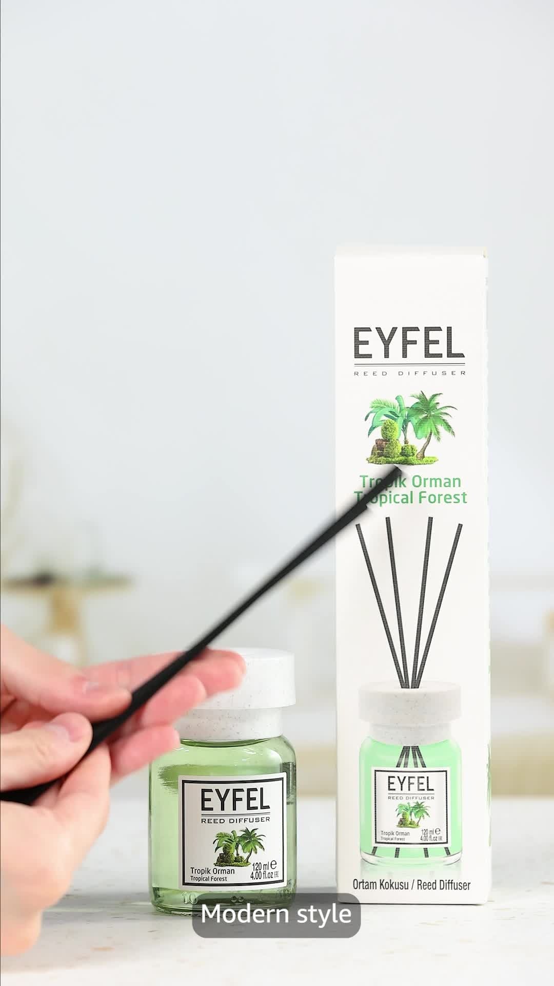 EYFEL Home Fragrance - Tropical Forest 120ml (4 Fl.Oz.)