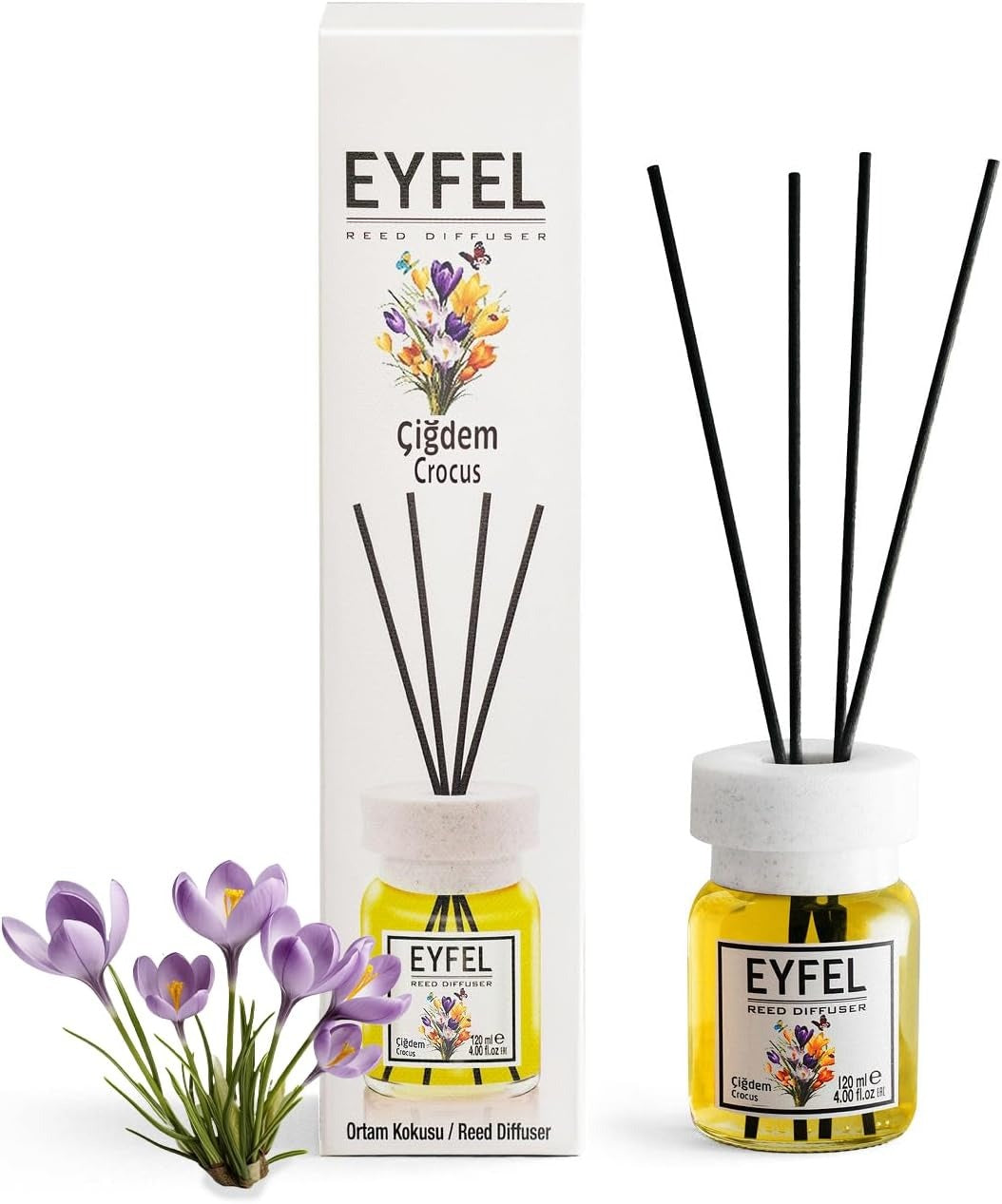 EYFEL Home Fragrance - Crocus 120ml (4 Fl.Oz.)