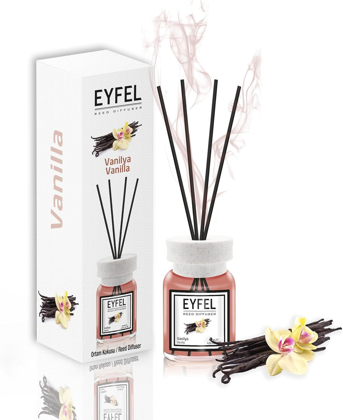 EYFEL Home Fragrance - Vanilla 120ml (4 Fl.Oz.)
