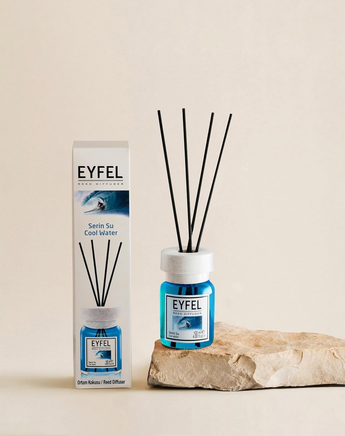 EYFEL Home Fragrance - Cool Water 120ml (4 Fl.Oz.)