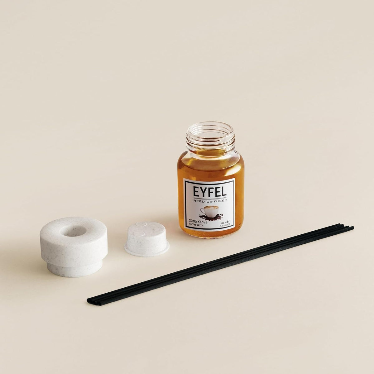 EYFEL Home Fragrance - Coffee Latte 120ml (4 Fl.Oz.)
