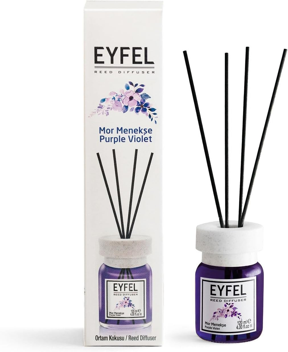 EYFEL Home Fragrance - Purple Violet 120ml (4 Fl.Oz.)