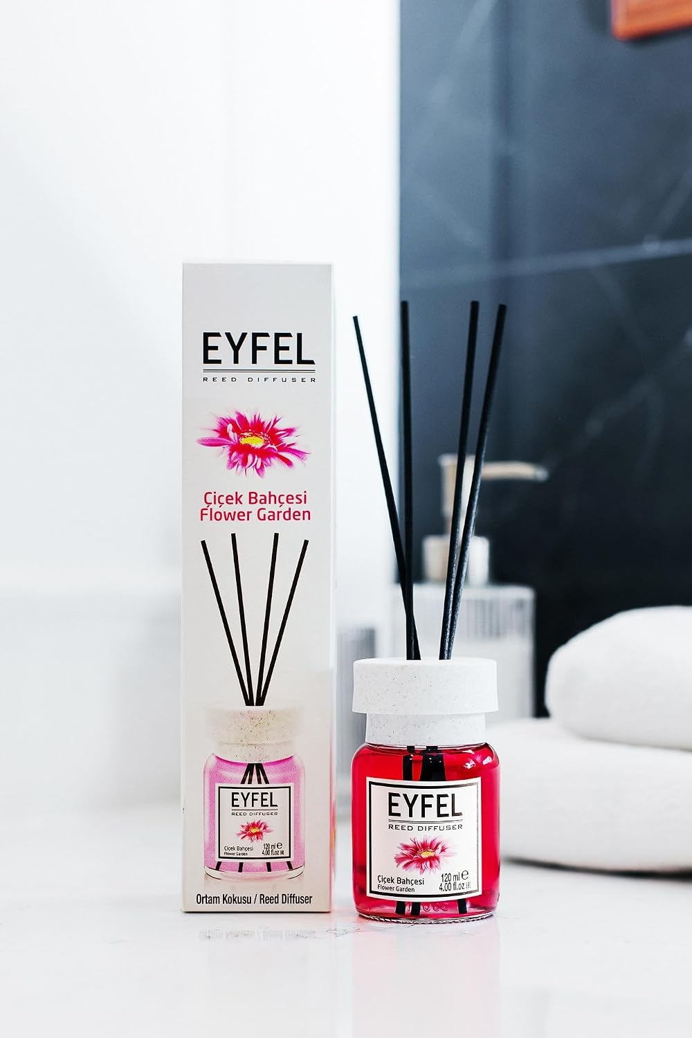 EYFEL Home Fragrance - Flower Garden 120ml (4 Fl.Oz.)
