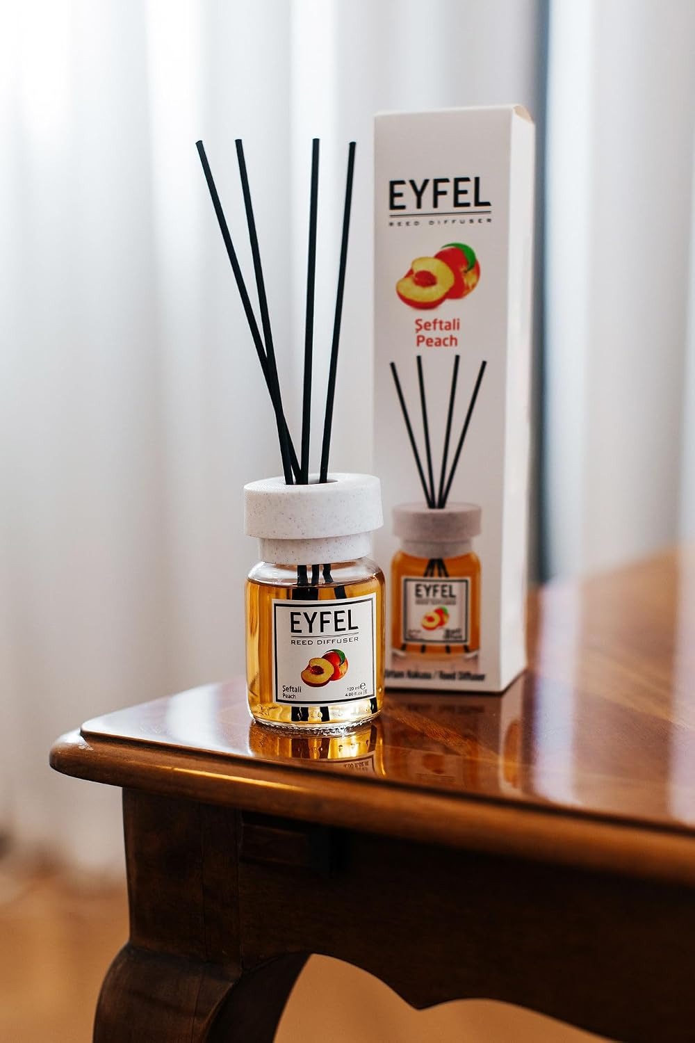 EYFEL Home Fragrance - Peach 120ml (4 Fl.Oz.)