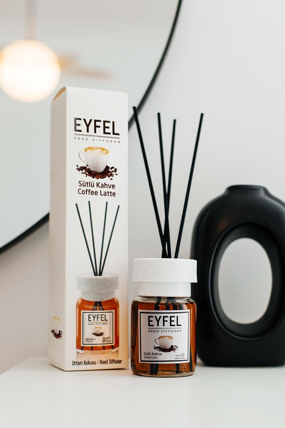 EYFEL Home Fragrance - Coffee Latte 120ml (4 Fl.Oz.)
