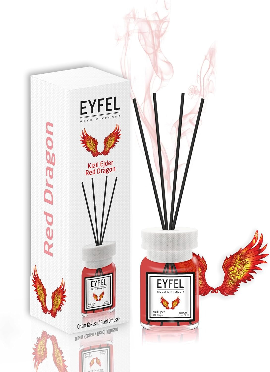 EYFEL Home Fragrance - Red Dragon 120ml (4 Fl.Oz.)